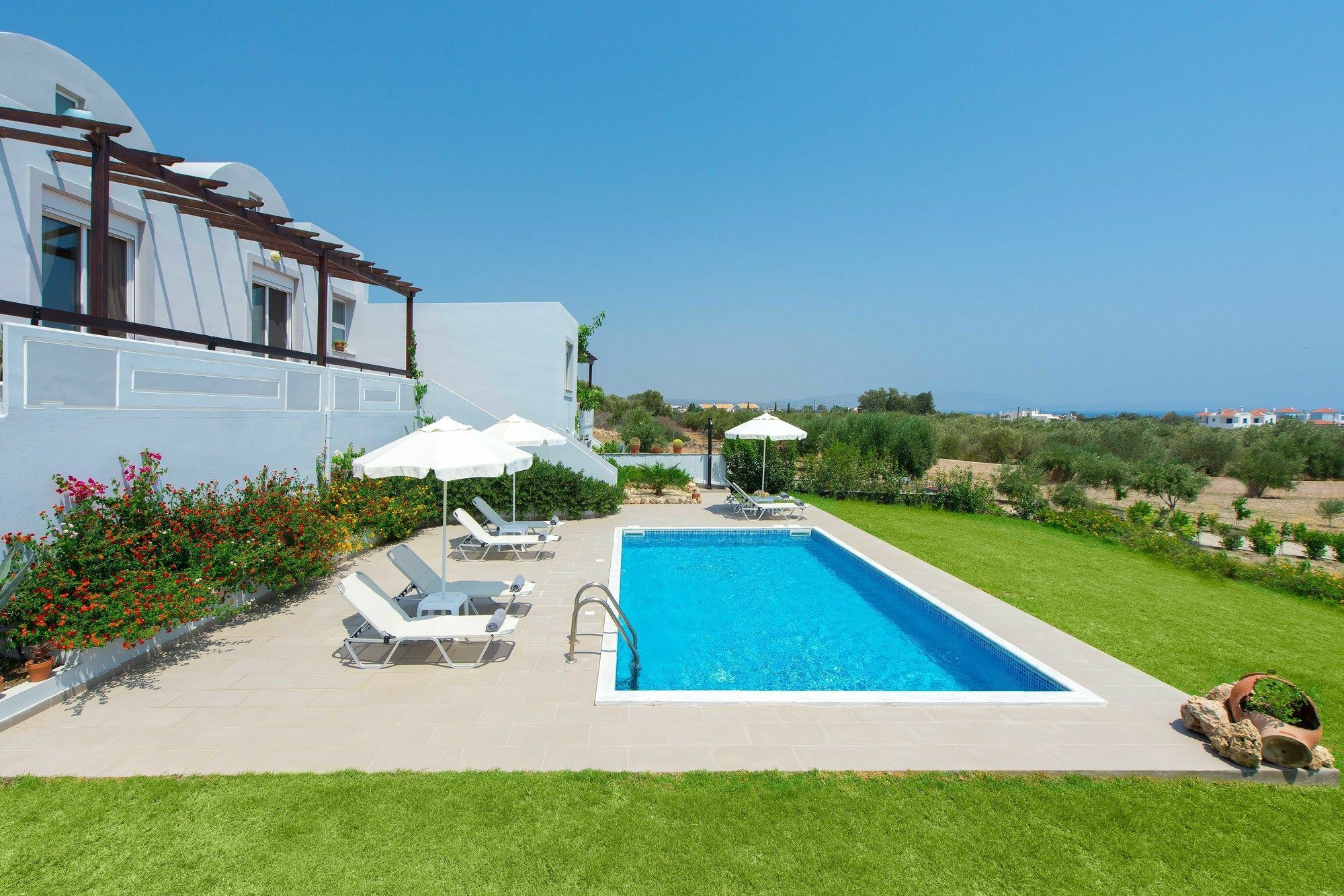 Orianna Sea View Villa Gennadi Dış mekan fotoğraf